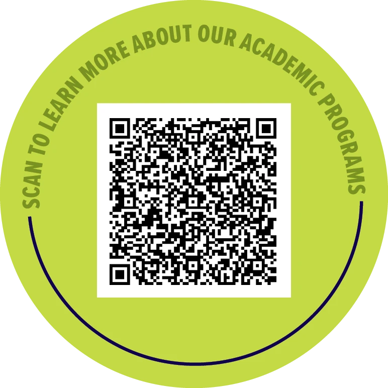 QR code to learn more about ACU academic programs.